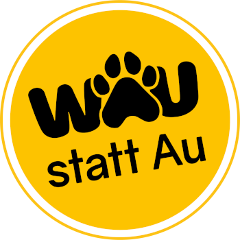 Wau statt Au Logo